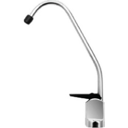 Ceramic kitchen tap with plastic switch