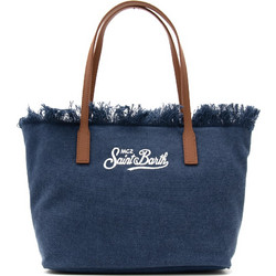 CANVAS CITY MEDIUM SHOPPER BAG WOMEN MC2 SAINT BARTH
