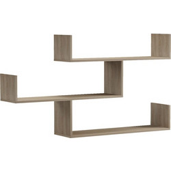 Ραφιέρα τοίχου Tiber sonoma 120x22x67εκ