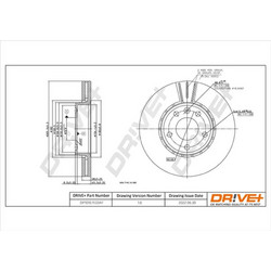 Dr!ve+ Δισκόπλακα - DP1010.11.0347