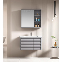 ΣΕΤ ΕΠΙΠΛΟΥ ΜΠΑΝΙΟΥ ARTEMIS 60cm χρ.LIGHT GREY ΠΟΛΥΑΙΘΥΛΕΝΙΟ (HDPE High Density) Martin 9SART060LG