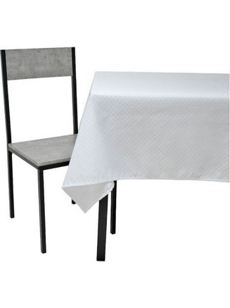 Τραπεζομάντηλο Αλέκιαστο Jacquard Λευκό 140x180εκ. ANKOR (828104)