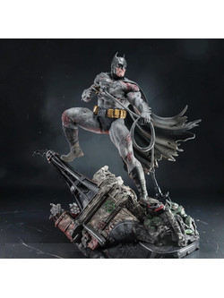 Φιγούρα Batman and Rope Damage Base Ready to 3D εκτυπωμένη