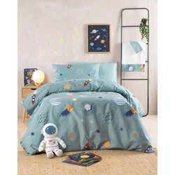 Μαξιλαροθήκες Σετ Kids Rocket Cotton Rythmos (50x70) 2Τεμ