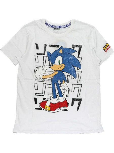 Μπλούζα Ανδρική T-Shirt Sonic White 87002260011