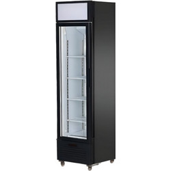 Ψυγείο DYNAMIC GN 150HL - Με γυάλινη πόρτα 150 Lt και 4 Ράφια
