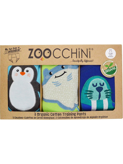 Zoocchini Εκπαιδευτικά Βρακάκια από Οργανικό Βαμβάκι - Sea Crew