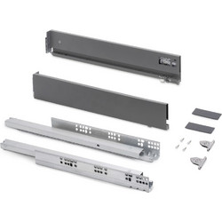 ΣΥΡΤΑΡΙ ΜΕ ΦΡΕΝΟ EMUCA VERTEX 3D 83X500MM ΑΝΘΡΑΚΙ 40KG