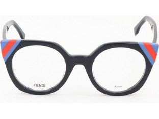Fendi FF0246 KB7 Γυναικείος Σκελετός Γυαλιών Οράσεως Κοκάλινος Μαύρος