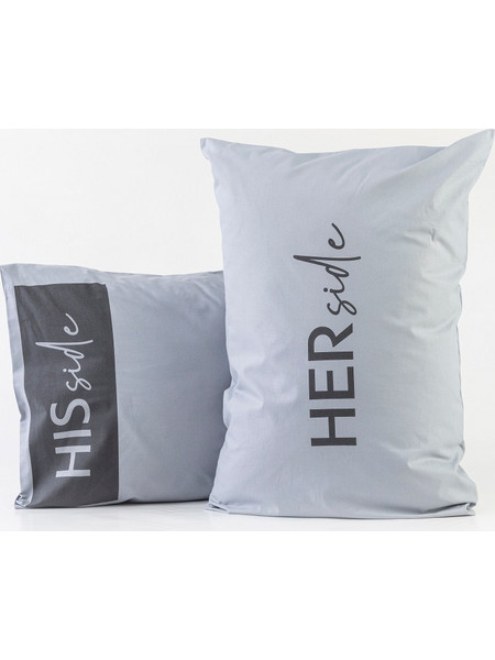 Ζεύγος Μαξιλαροθήκες His&Hers Side