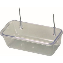 STA Πλαστικό Ταϊστράκι Διάφανο 10x4,5x3cm