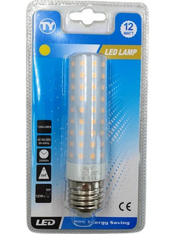 LED ΛΑΜΠΑ 12W ΚΙΤΡΙΝΟ ΦΩΣ 3000K RH-06048