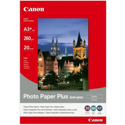 Canon Φωτογραφικό Χαρτί A3+ Semi Gloss 260g/m 20 Φύλλα (1686B032) (CAN-SG201-A3PLUS)