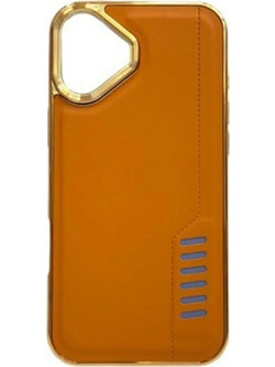 Forcell iPhone 16 Milano Θήκη Σιλικόνης - Brown