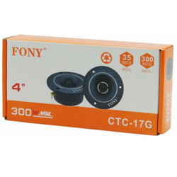 CTC-17G Σετ Tweeter Αυτοκινήτου Στρογγυλά 4" 35W RMS 99dB