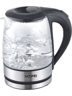 Hoomei HM-5520 Γυάλινος Βραστήρας 1.2lt 1630W