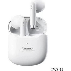 Remax TWS-19 Ακουστικά Bluetooth Earbud White