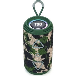 T&G TG-656 Ηχείο Bluetooth 8W με Ραδιόφωνο Χακί