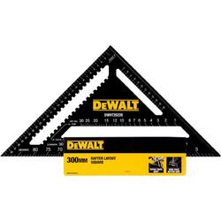 DeWalt DWHT25228-0 Επαγγελματικός Χάρακας - Τρίγωνο - Γωνιόμετρο Μέτρησης & Σχεδιασμού Αλουμινίου 300mm