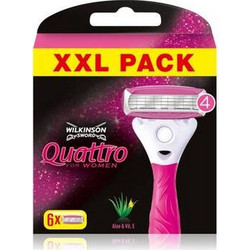 Wilkinson Sword Quattro For Women Sensitive (6 pcs )