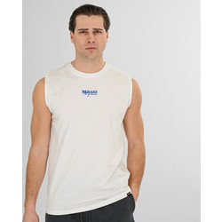 REBASE Sleeveless T-SHIRT (261RTSL.9104 WHITE) (261RTSL.9104 WHITE)