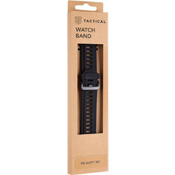 Tactical 606 Λουράκι Σιλικόνης Black (Amazfit T-Rex)
