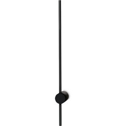Ideal Lux ESSENCE AP D124 Μαύρη Απλίκα Τοίχου LED 19W 2700K - 1320lm CRI80