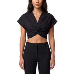 SLEEVELESS V-NECK CROP TOP WOMEN TWENTY-29