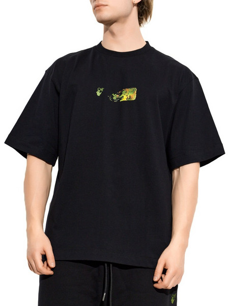 SPICES ARROW SKATE T-SHIRT MEN OFF-WHITE