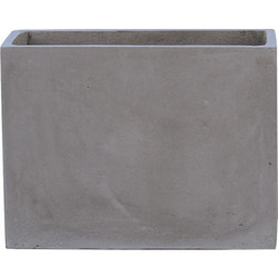 FLOWER POT-2 Fiber Cement Grey 70x40x50cm Ε6301,C (1ΤΜΧ)