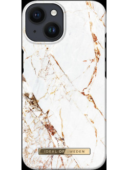 iDeal of Sweden Fashion Back Cover Carrara Gold (iPhone 14)