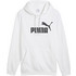 Puma ESS No1 Ανδρικό Αθλητικό Φούτερ με Κουκούλα Λευκό 682570-02