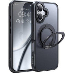 Mcdodo PC-4931 MagSafe Back Cover with Stand Black (iPhone 16 Plus)