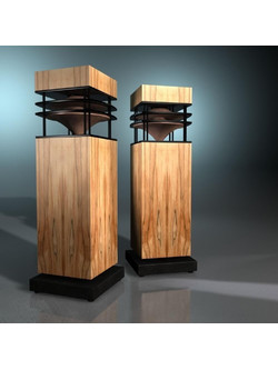 Duevel Sirius Ηχείο Hi-Fi Δαπέδου 400W 2 Δρόμων Walnut