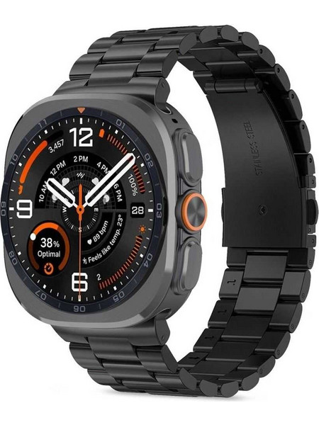 Tech-Protect Stainless Λουράκι Μεταλλικό Black (Samsung Galaxy Watch Ultra 1 / 2)
