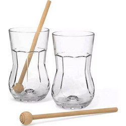 COOKUT Ποτήρια Mojito Γυάλινα MOJO 9 x 9 x 12 cm 350ml Λευκά