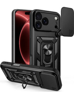 Techsuit CamShield Series Θήκη Black (iPhone 18 Pro / 17 Pro)