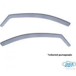 TOYOTA COROLLA Ε15 SEDAN 2014+ ΖΕΥΓΑΡΙ ΜΠΡΟΣΤΙΝΟΙ ΑΝΕΜΟΘΡΑΥΣΤΕΣ ΑΠΟ ΕΥΚΑΜΠΤΟ ΧΥΤΟ ΑΚΡΥΛΙΚΟ ΓΥΑΛΙ (CAST ACRYLIC GLASS) DGA - 2 ΤΕΜ
