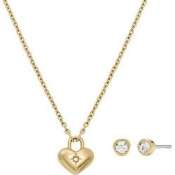 FOSSIL SET FOSSIL STAINLESS STEEL GOLD JF04881SET