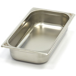 Gastronorm Container - 1/3 GN - 6,5cm Deep - Stainless Steel