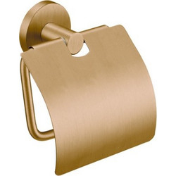 Χαρτοθήκη Με Καπάκι Sanco Ergon 25917-PVD-01BR Warm Bronze Brushed (Και Σε 7 Αποχρώσεις)