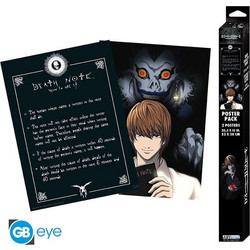 Death Note Set 2 Posters Chibi 52x38 Light & Death Note - ABYDCO862