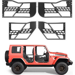 VEVOR Jeep Tube Doors 4θυρο για Wrangler JK/JKU 2007-2018, Ατσάλινες Μπροστινές & Πίσω Πόρτες Τύπου Tubular JPC4MCXSLFGJBD0ZT001V0