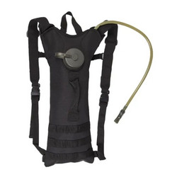 Mil-Tec Basic Water Pack with Straps 3L - Υδροδοχείο Πλάτης - Χρώμα: Μαύρο