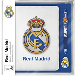 Real Madrid Set Anti-stress Notebook Multicolor Pen