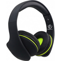 Rebeltec Viral Ενσύρματα & Ασύρματα Bluetooth Ακουστικά On Ear Μαύρα Πράσινα