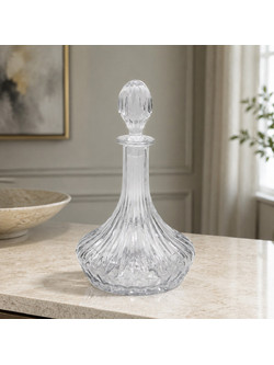 Μποτίλια - καράφα γυάλινη 900 ml Φ17Χ28 εκ. - KESKOR 62386