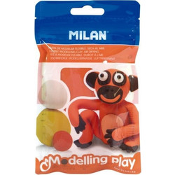 ΠΗΛΟΣ MODELLING PLAY ΠΟΡΤΟΚΑΛΙ 100G MILAN