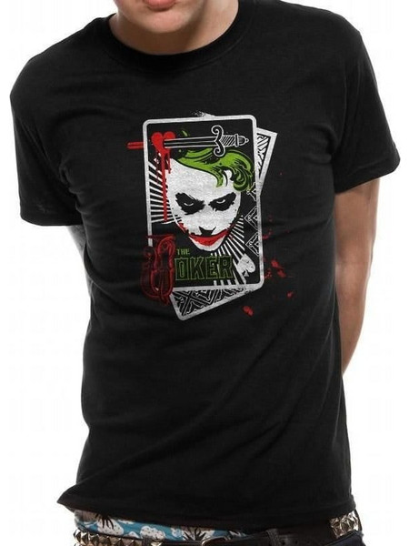 The Dark Knight T-Shirt Playing Card Size S