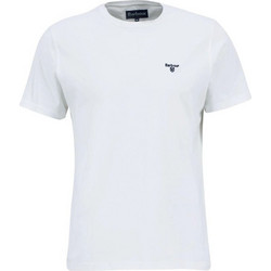 Barbour Tailored Essential Sports T-Shirt - ΛΕΥΚΌ
